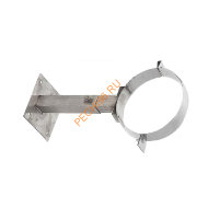 Кронштейн стеновой телескопический УМК 40-75 см d 120 мм