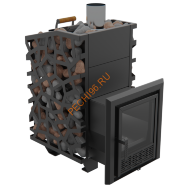 Печь банная Термосфера Арма 900, дверца со стеклом