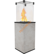 Камин уличный газовый Kratki PATIO/M/G31/37MBAR/Q/O/G