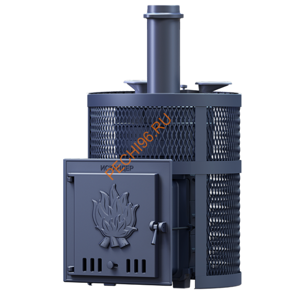 Печь банная Гефест Искандер ЗК 18С Ураган