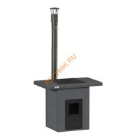 Печь под казан Князь Графит