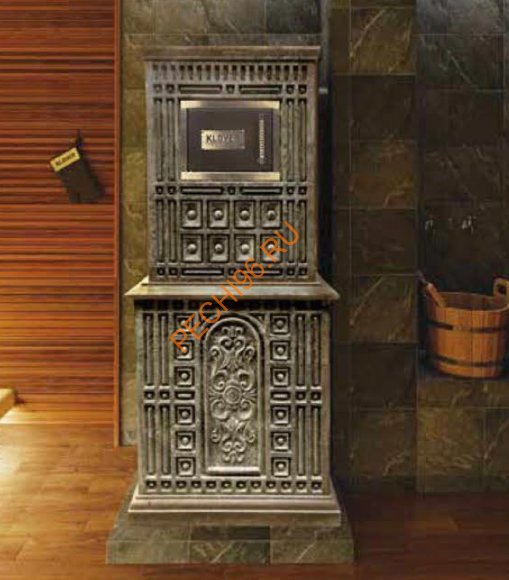 Печь банная газовая KLOVER KLV RT 20-RV 310S Талькомагнезит Истеблишмент с прямыми углами