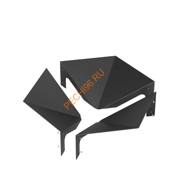 Костровая чаша Везувий №3