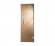 Дверь стеклянная Grandis GS 8х20-B-S-Si коробка алюминий Silver, ручка Абаш