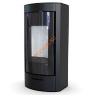 Печь-камин DEFRO HOME ORTI, 9кВт черная сталь