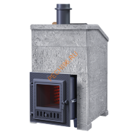 Печь банная Гефест GFS ЗК 40М в облицовке Президент 1140/60 Талькомагнезит