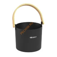 Ведро EVEREST 5 л, алюминий BLACK (TG-44)