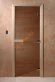 Дверь стеклянная DoorWood бронза, 1700х700 мм 