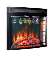 Электрический очаг InterFlame Panoramic 28 LED FX