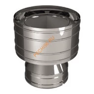 Дефлектор Титан KraftBerg, d 150/230 321/430-0,5/0,5мм