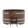 Купель для бани BentWood круглая из мореного дуба Премиум, D1,8 м