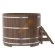 Купель для бани BentWood круглая из мореного дуба Премиум, D1,8 м