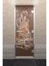 Дверь стеклянная DoorWood Хамам «Искушение» бронза, 1900х700 мм