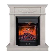 Электрокамин RealFlame Adelaida WT с очагом Majestic Lux BL