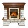 Портал Royal Flame Pierre Luxe под классический очаг