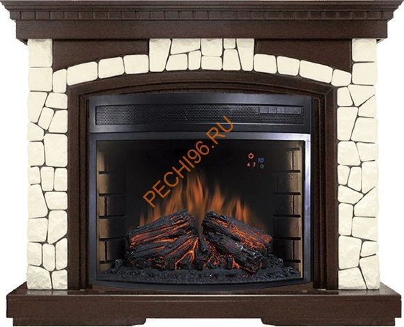 Электрокамин Royal Flame Glasgow с очагом Dioramic 28 LED FX