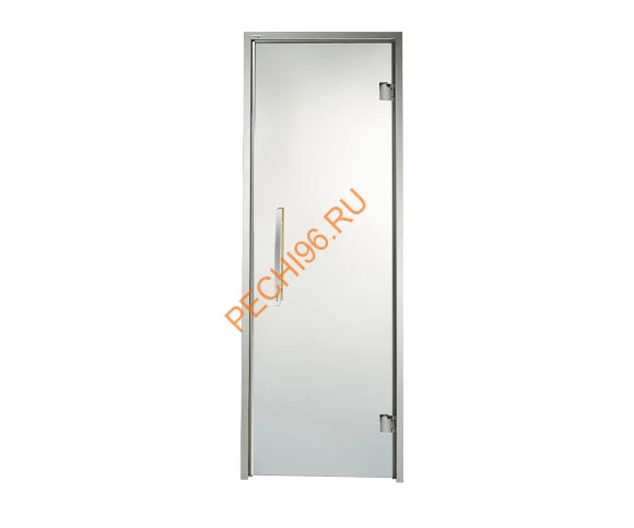 Дверь стеклянная Grandis GS 9х21-М1-Н-Si коробка алюминий Silver