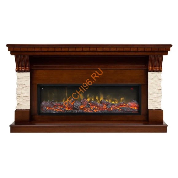Электрокамин RealFlame Michigan AO с очагом Beverly 1000