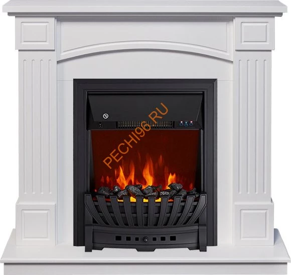Электрокамин Royal Flame Boston белый с очагом Aspen