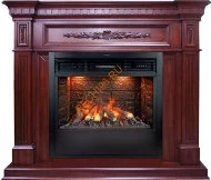 Электрокамин Royal Flame Luxemburg Темная вишня с очагом Design B800RF 3D