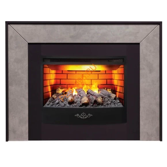 Электрокамин RealFlame Jersey 25,5 GR/WT с очагом 3D Firestar 25,5