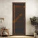 Дверь стеклянная DoorWood Хамам АРТ Wood 21 бронза матовая