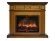 Электрокамин Electrolux EFP/P-2520LS с порталом Firelight Bianco 25, орех