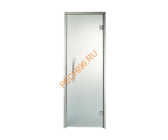 Дверь стеклянная Grandis GS 9х21-М-H-Si коробка алюминий Silver