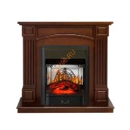 Электрокамин Royal Flame Boston темный дуб с очагом Majestic FX M
