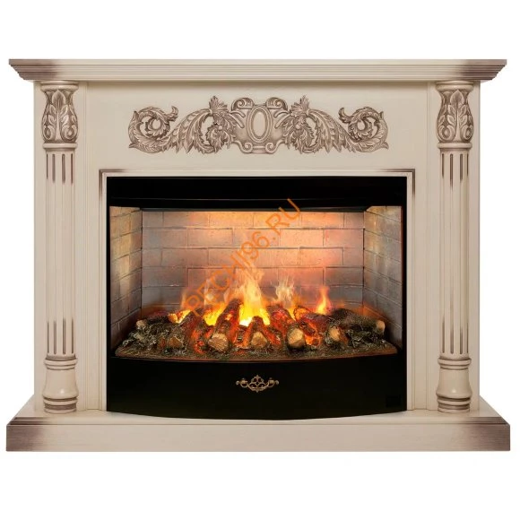 Электрокамин RealFlame Salford 33 WT с очагом 3D Firestar 33