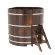Купель для бани BentWood угловая из морёной лиственницы Премиум, 1,37х1,37 м