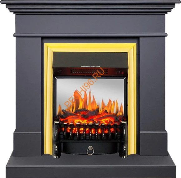 Электрокамин Royal Flame California с очагом Fobos FX M Brass