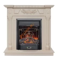 Электрокамин RealFlame Dacota WT с очагом Majestic Lux BL RC