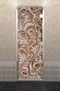 Дверь стеклянная DoorWood Хамам «Хохлома» бронза, 1900х700 мм