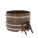 Купель для бани BentWood круглая из сращённой морёной лиственницы, D1,5 м