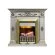 Электрокамин Dimplex Derby с очагом Danville Antique Brass FB2 old silver