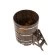 Купель для бани BentWood круглая из сращённой морёной лиственницы, D 1,17м