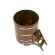 Купель для бани BentWood круглая из морёной лиственницы Рустик, D 1,17м