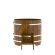 Купель для бани BentWood круглая из морёной лиственницы Рустик, D 1,17м