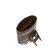 Купель для бани BentWood овальная из мореного дуба Премиум, 0,69х1,31 м