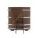 Купель для бани BentWood овальная из мореного дуба Премиум, 0,69х1,31 м