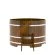 Купель для бани BentWood круглая из морёной лиственницы Рустик, D1,5 м