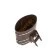 Купель для бани BentWood овальная из мореного дуба Премиум, 0,80х1,42 м