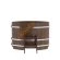 Купель для бани BentWood овальная из мореного дуба Премиум, 0,80х1,42 м