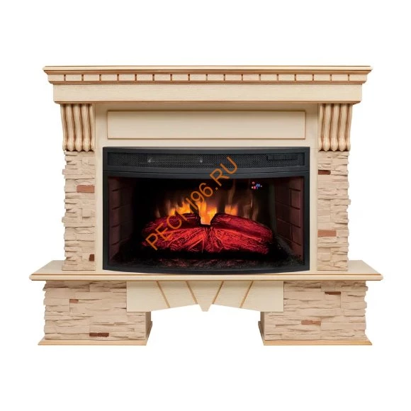 Электрокамин RealFlame Sorento 33 WT с очагом Firespace 33 SIR