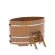 Купель для бани BentWood овальная из дуба Премиум, 1,02х1,68 м