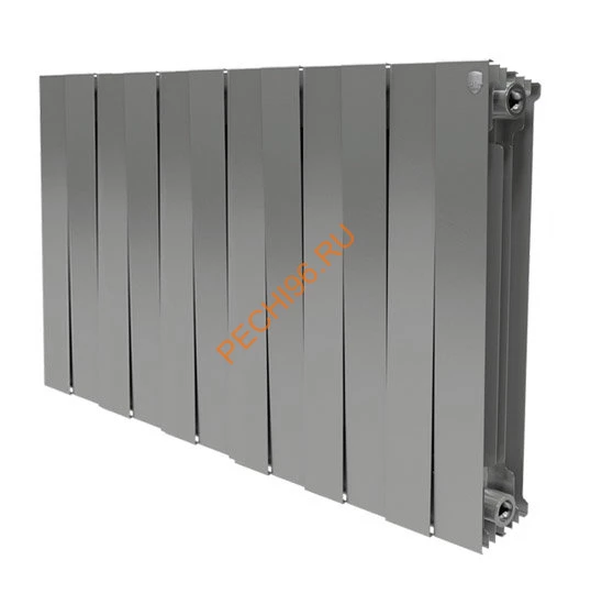 Радиатор биметаллический Royal Thermo PianoForte 500 Silver Satin 12с
