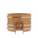 Купель для бани BentWood овальная из лиственницы Премиум, 0,80х1,42 м