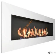 Биокамин ZeFire ELLIOT 1800 с белой рамкой и стемалитом