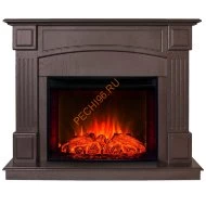 Электрокамин RealFlame Carolina 24/25,5 c очагом Evrika 25,5 LED